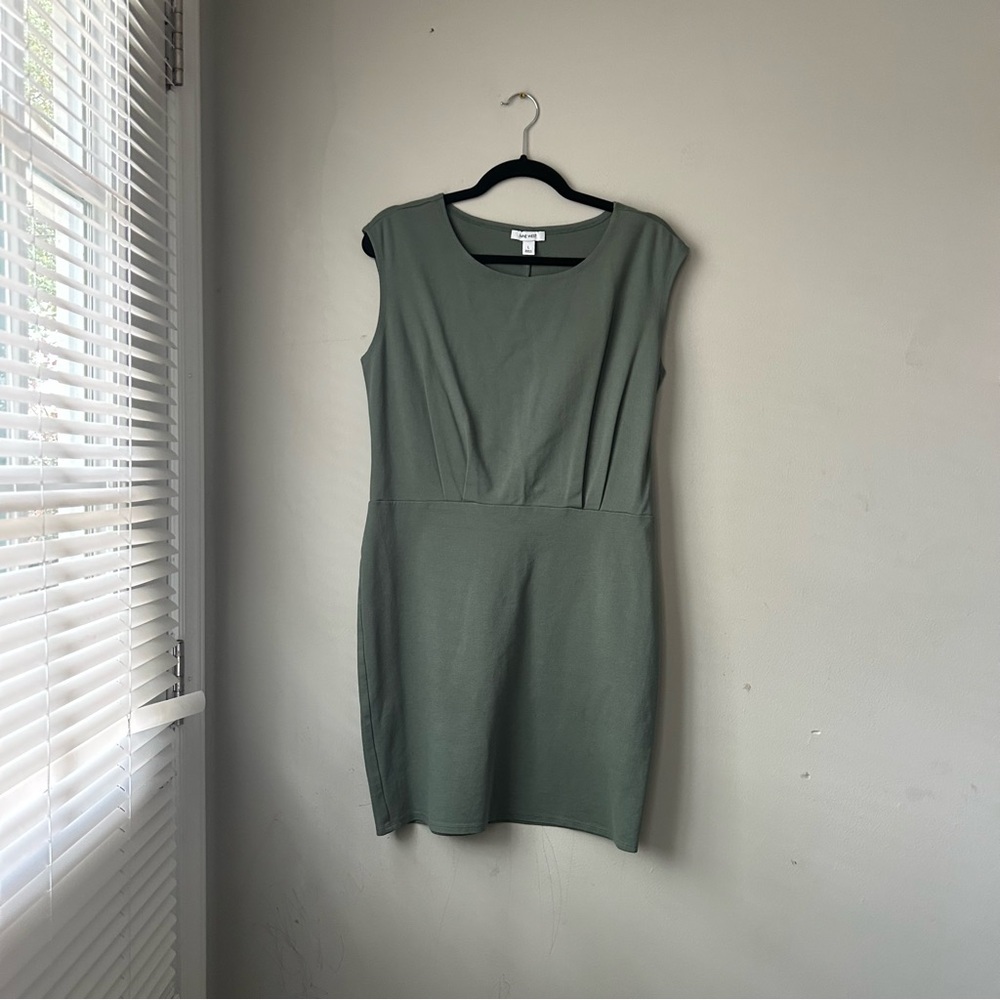 Nine West Olive Green Dress